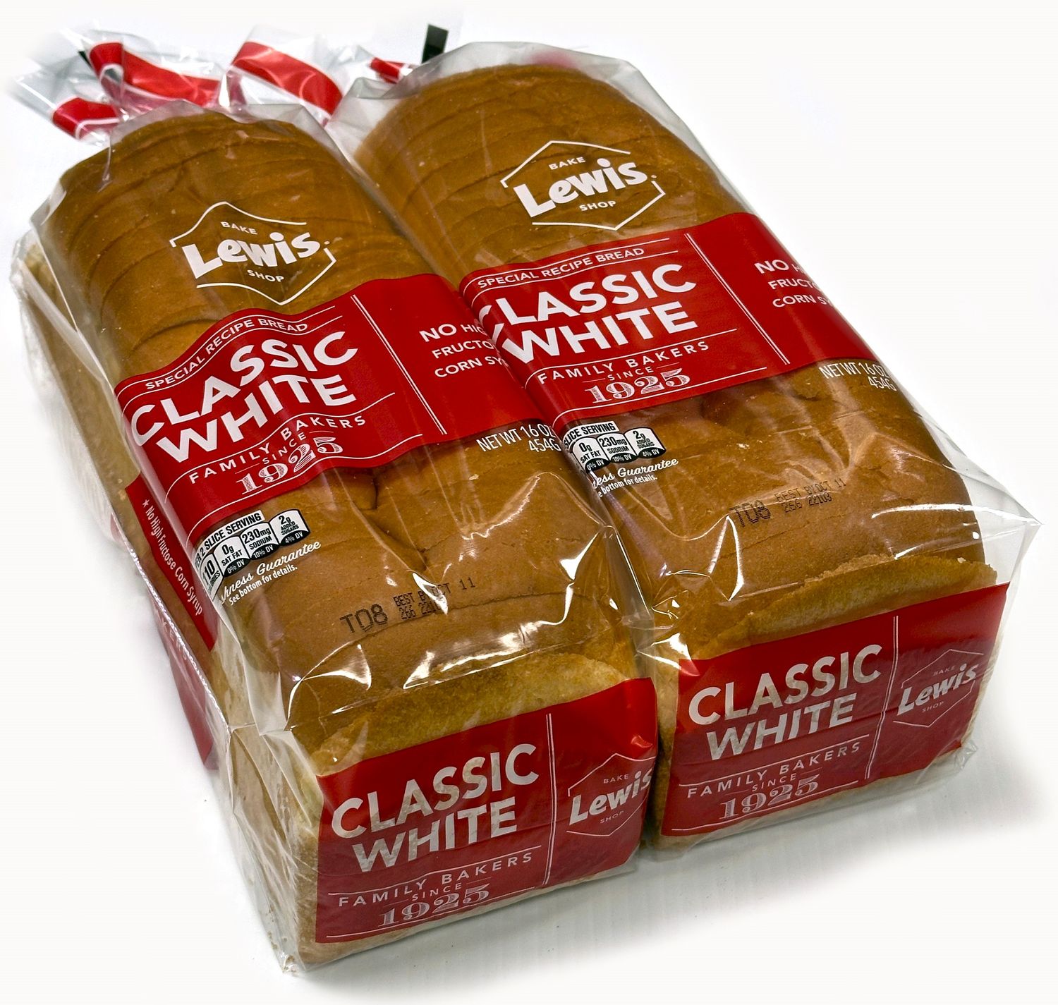 Lewis Classic Bread 16oz round top