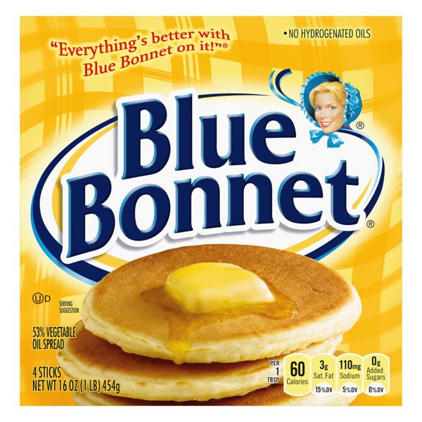 Blue Bonnet Margarine Quarters, 16oz