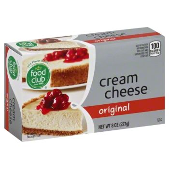 Food Club Cream Cheese, 8oz