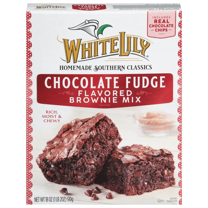 White Lily Brownie Mix, 18oz