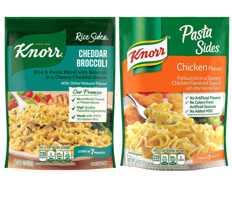 Knorr Rice or Pasta Sides, 4-6oz