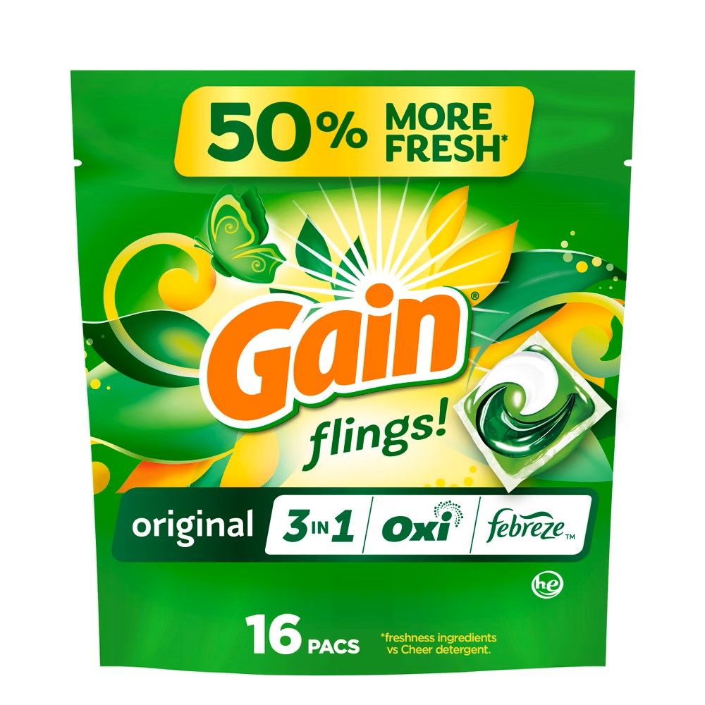 Gain Flings, 16 count