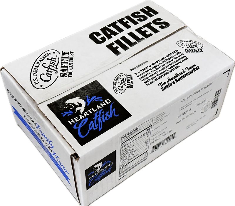 Heartland Catfish Fillets, 4lb