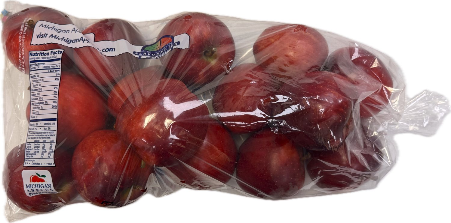 Red Delicious Apples, 8lb Bag