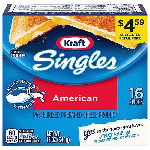 Kraft American Singles 12oz pkg
