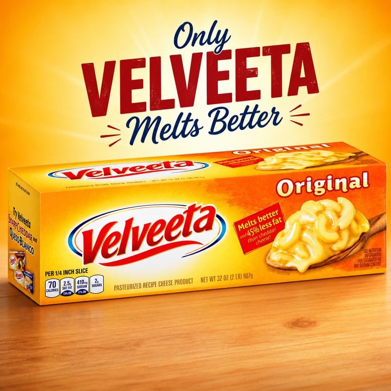 Kraft Velveeta Cheese Loaf 2lb original