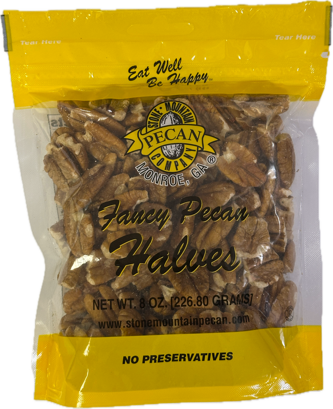 Stone Mountain Pecan Halves, 8oz