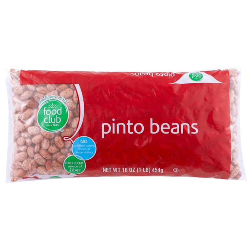 Food Club Pinto Beans, 16oz bag