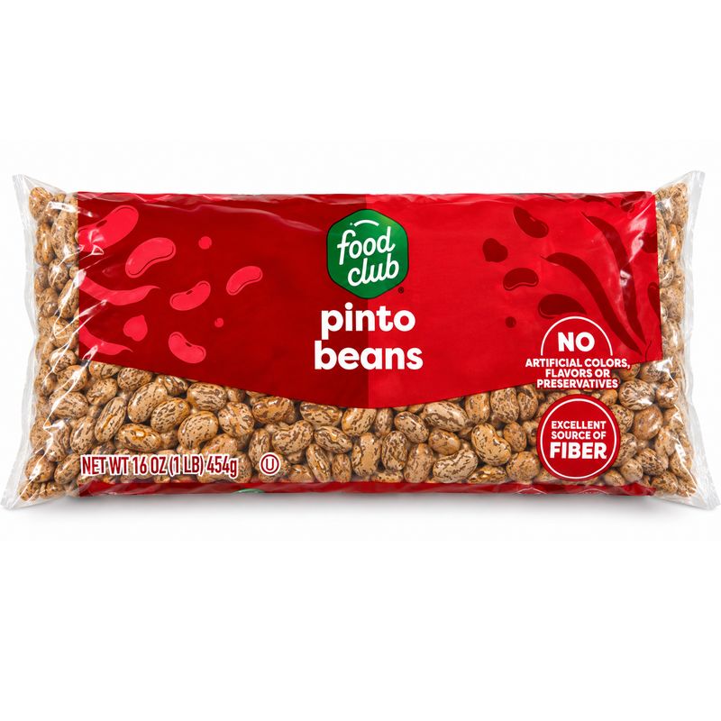 Food Club Pinto Beans, 16oz bag