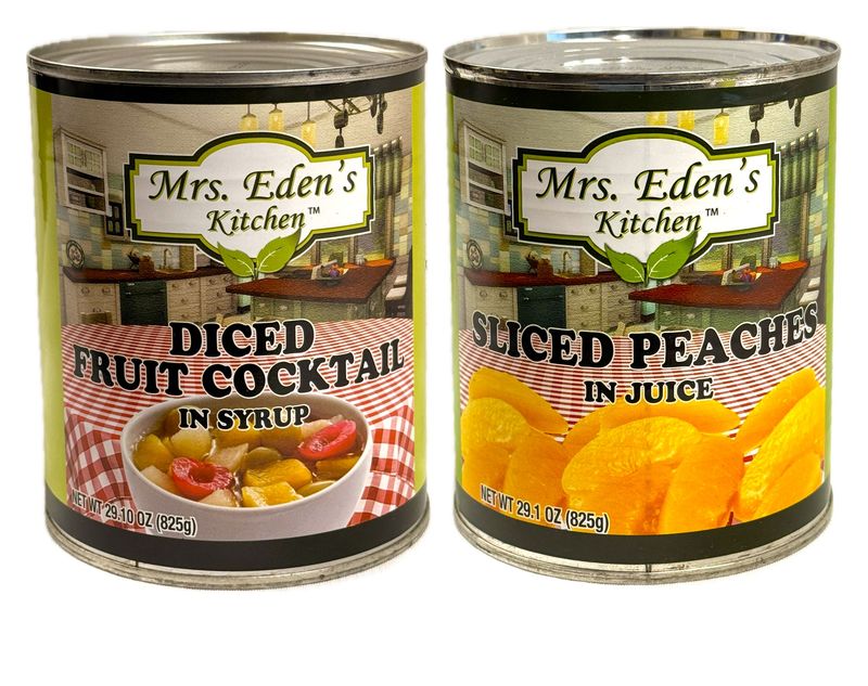 Mrs. Eden's Canned Fruit, 29oz can