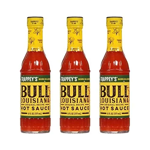 Bull Hot Sauce, 6oz bottle