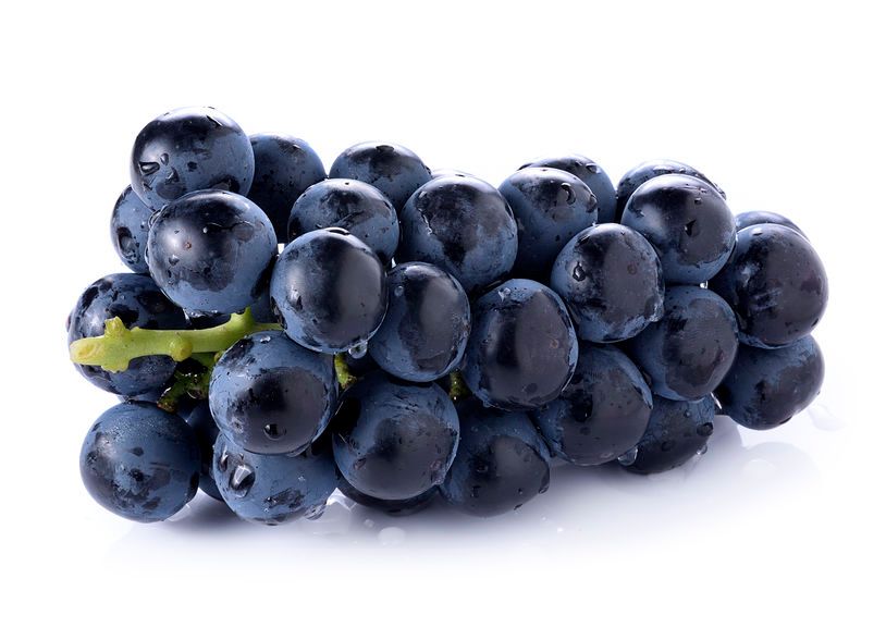 Black Seedless Grapes, LB