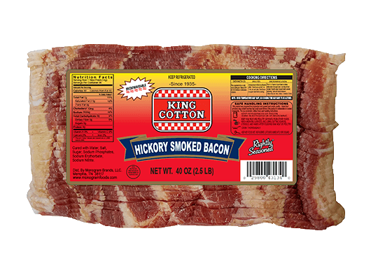 King's Sliced Bacon, 2.5lb