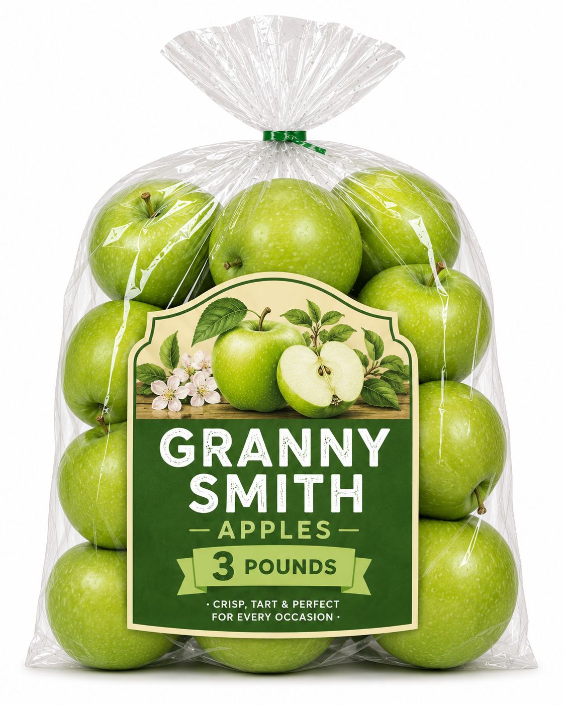 Fresh Granny Smith Apples, 3lb bag