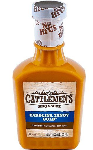 Cattleman's Carolina Tangy Gold Wing Sauce, 18oz
