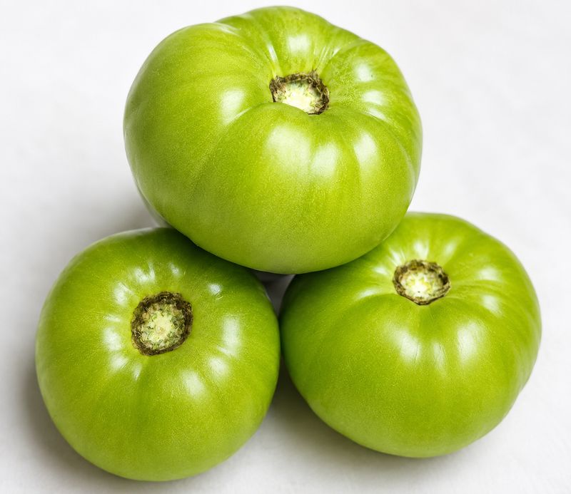 Fresh Green Tomatoes, per lb