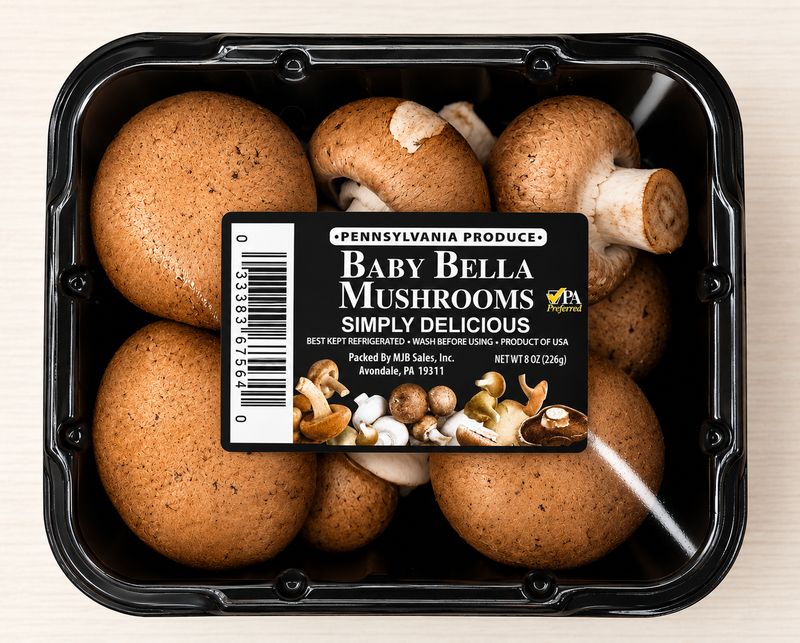 Baby Bella Whole Mushrooms