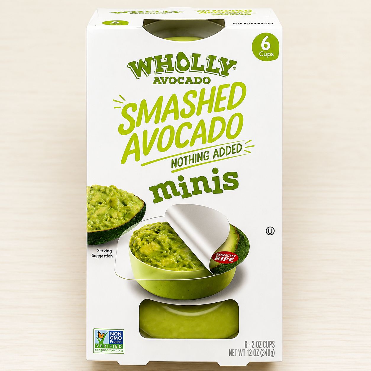 Wholly Avocado Smashed Avocado Minis, 6pk