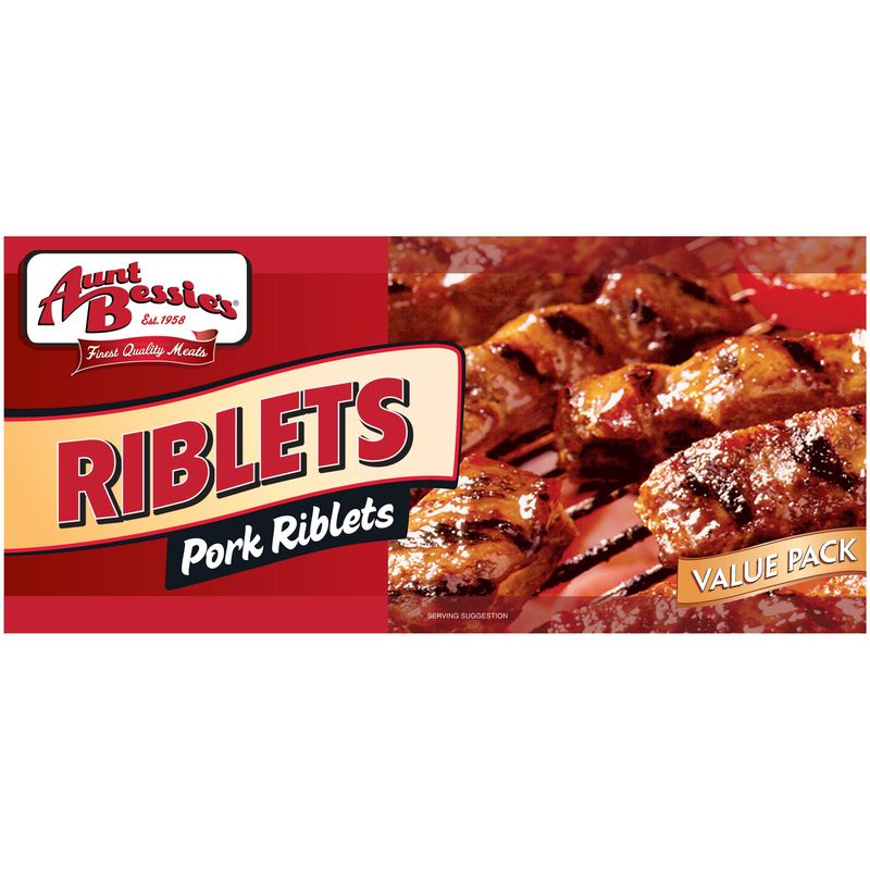Aunt Bessie's Pork Riblets, 10lb box