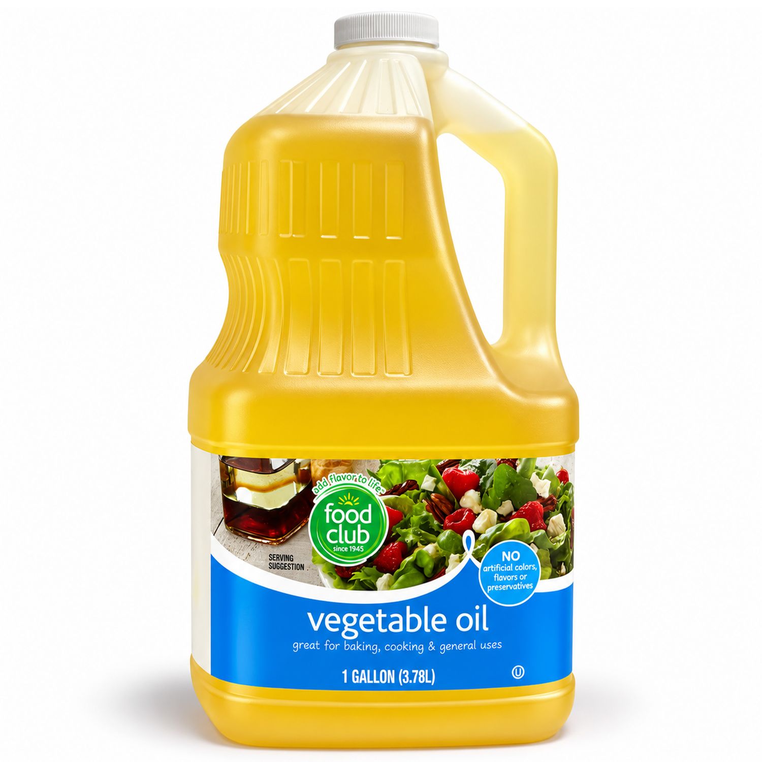 Food Club Vegetable Oil, gallon jug
