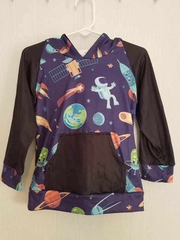 ComfyCute -Spaceman and Friends Hoodie