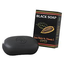 Black Soap with Cocoa Butter &amp; Vitamin E