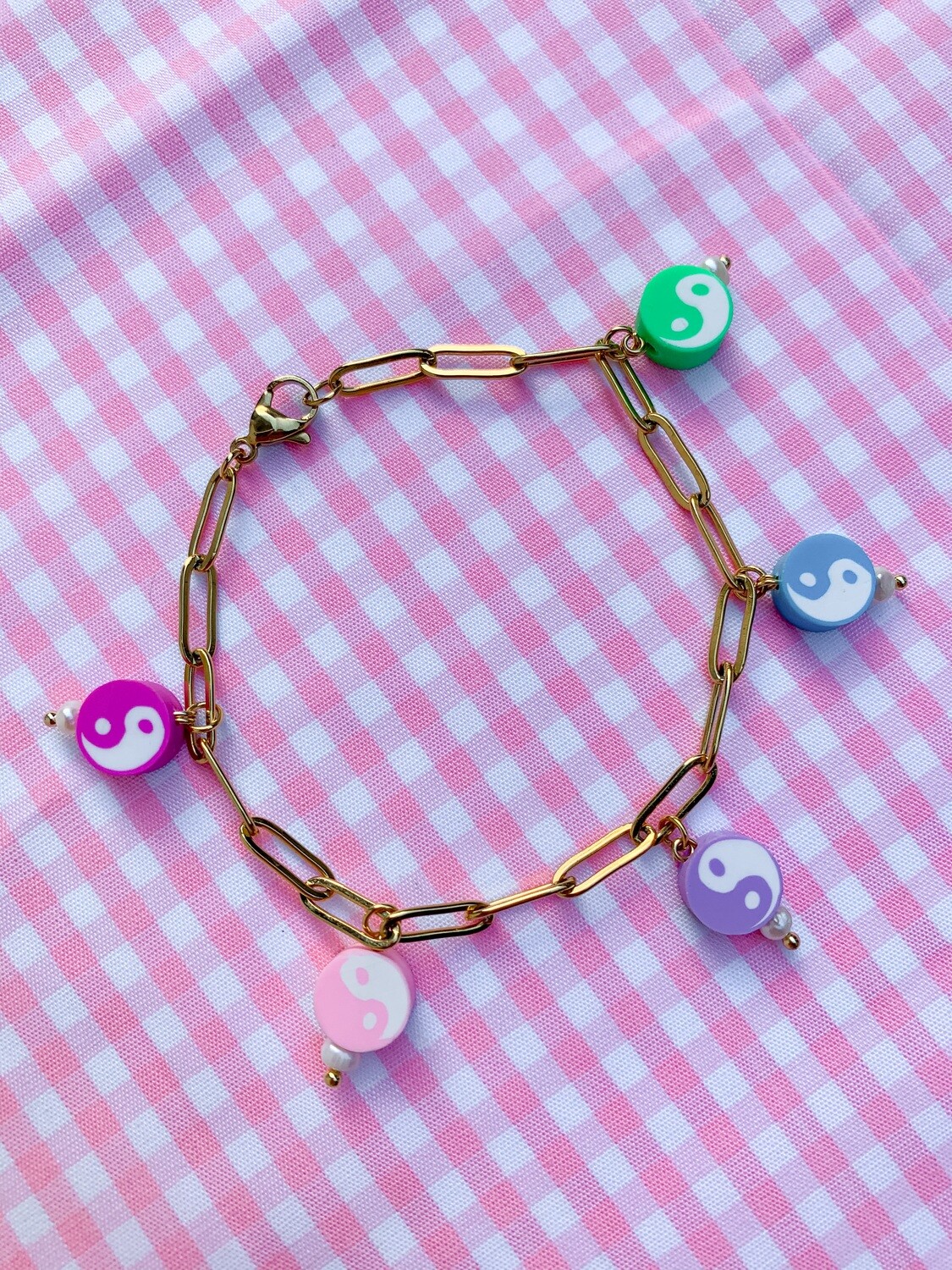 ying yang cookies bracelet
