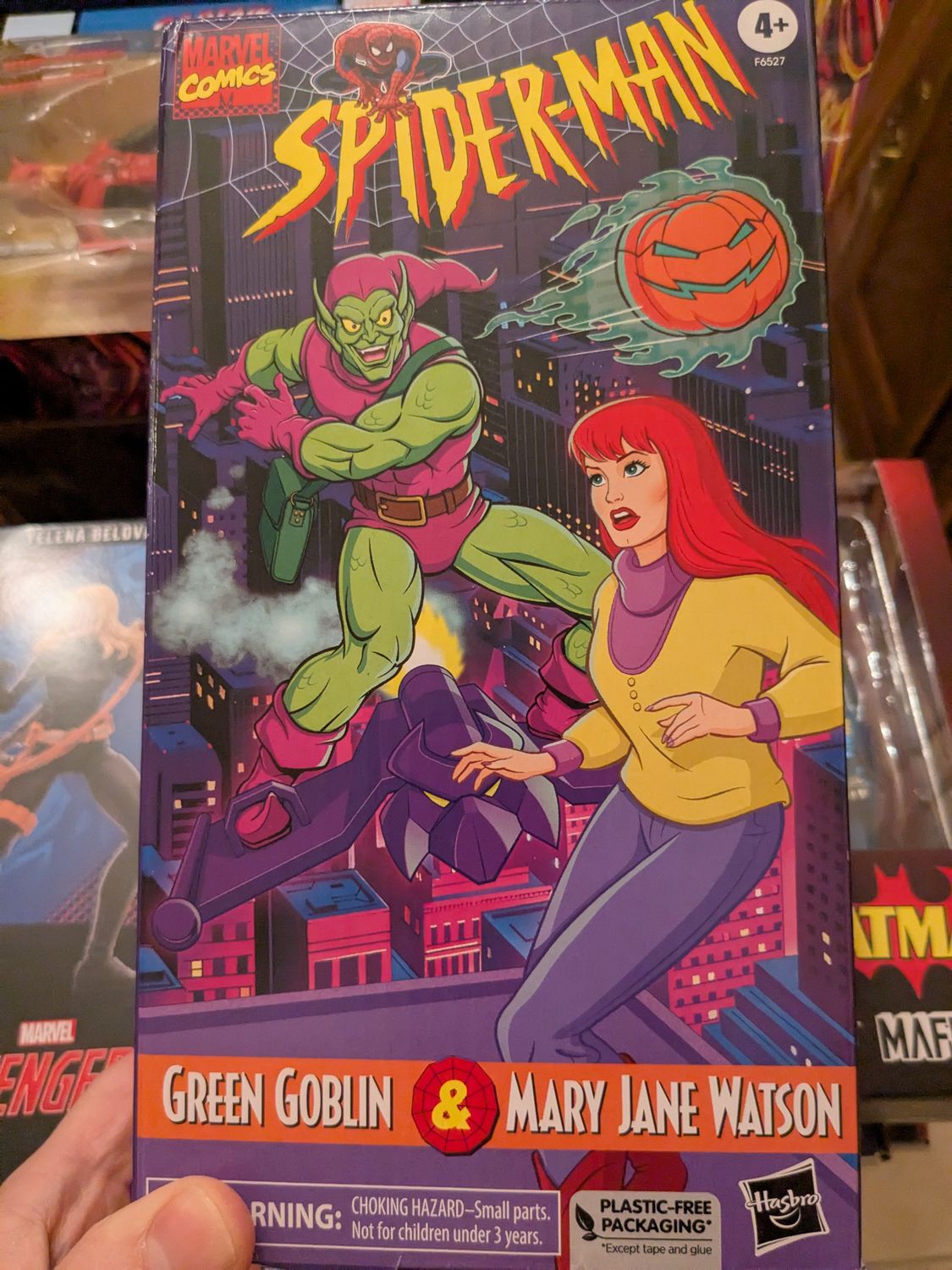 Marvel Legends Series Hasbro Pulse Exclusive Green Goblin &amp; Mary Jane Watson VHS (TAX INCLUDED - IN STOCK)