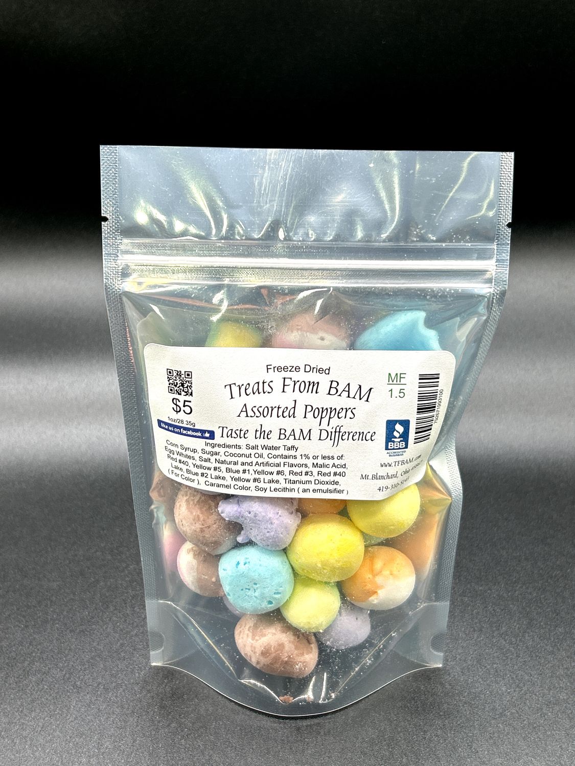 Poppers (Assorted Flavors)