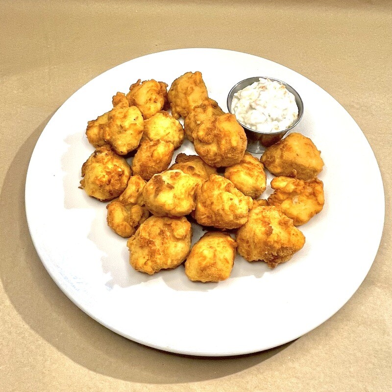 Calugas de pescado frito