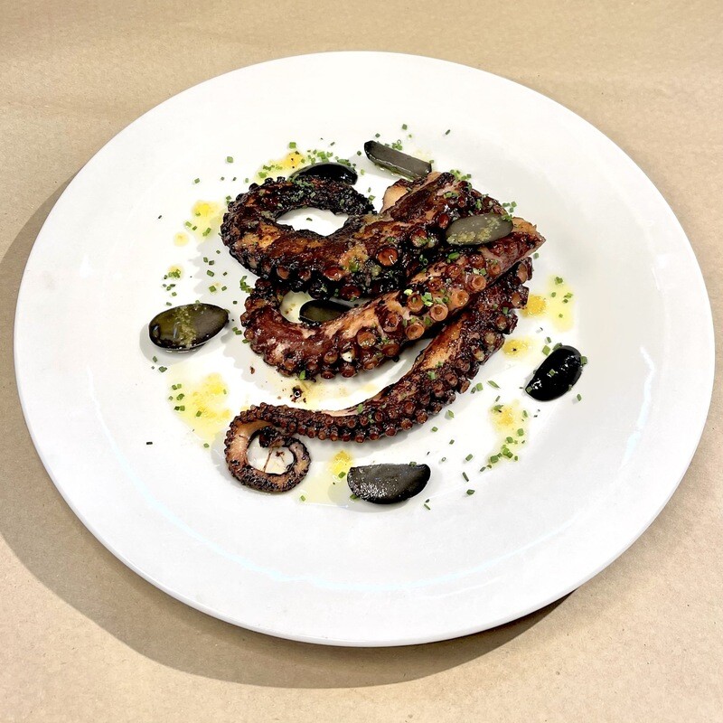 Pulpo a la parrilla