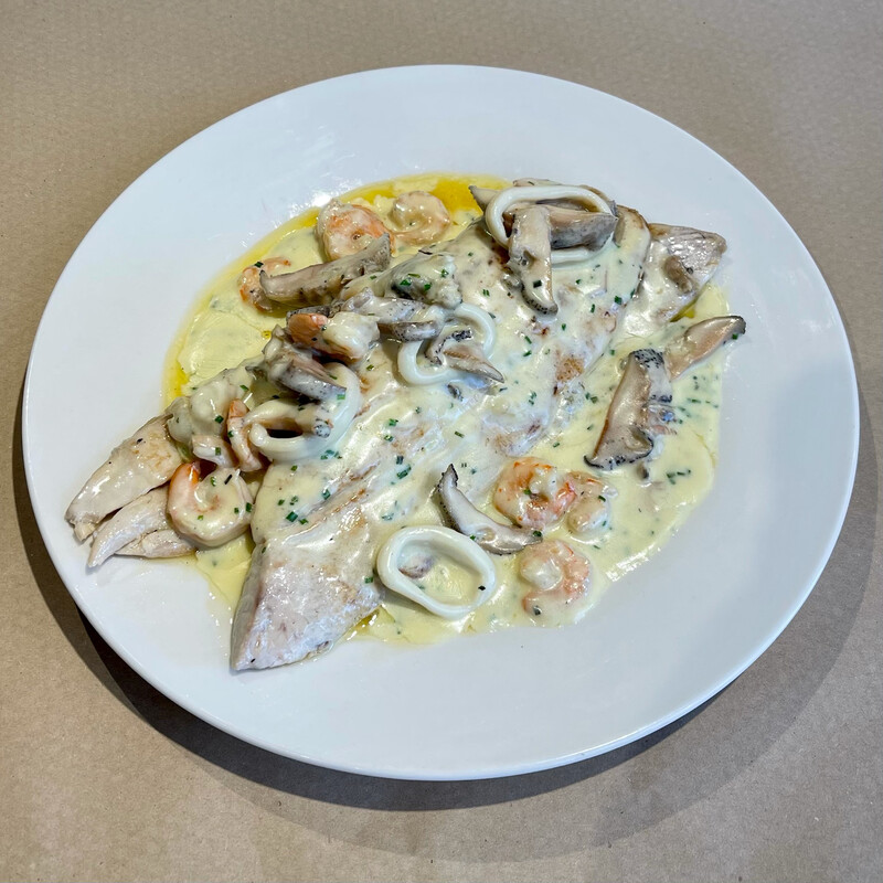 Reineta con salsa Margarita