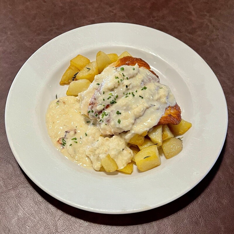 Salmón c/ Salsa de Jaiba