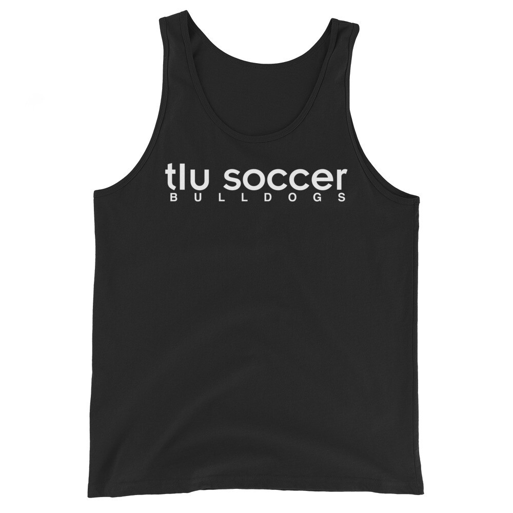 Tank Top (White Print), Color: Black, Size: XS