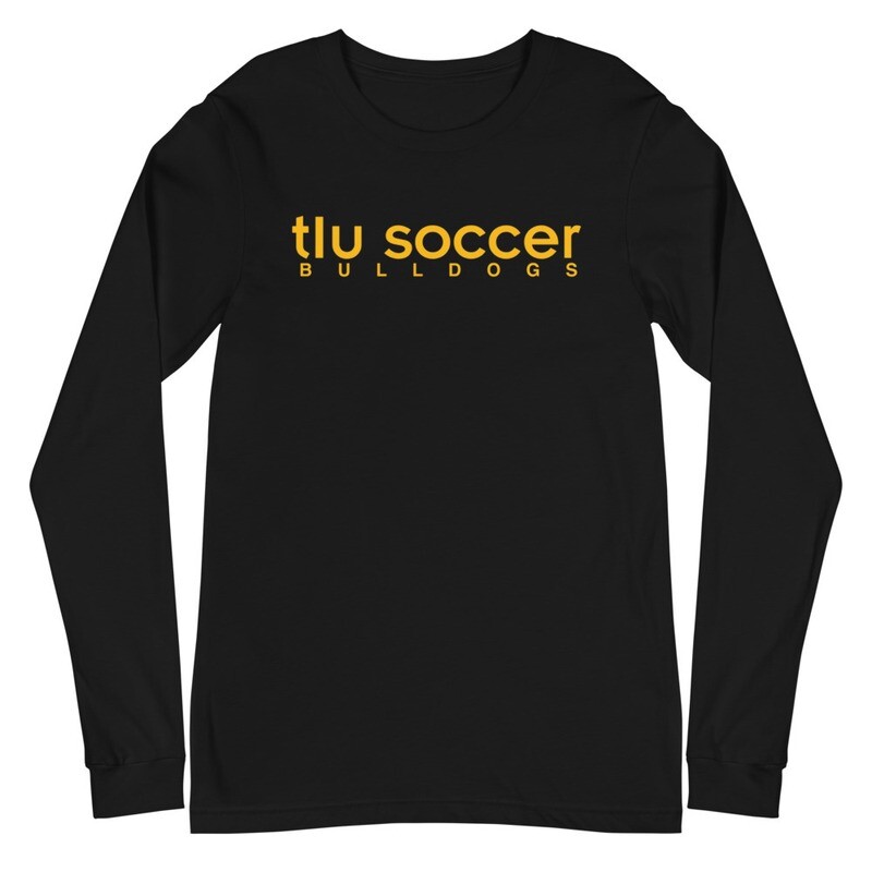 Long Sleeve Tee (Gold Print)