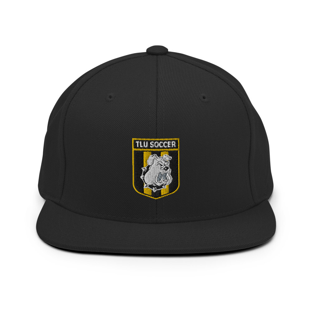 Snapback Hat (Colored Crest), Color: Black