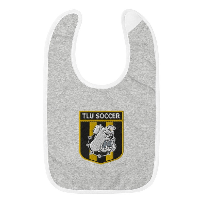 Embroidered Baby Bib (Colored Crest)