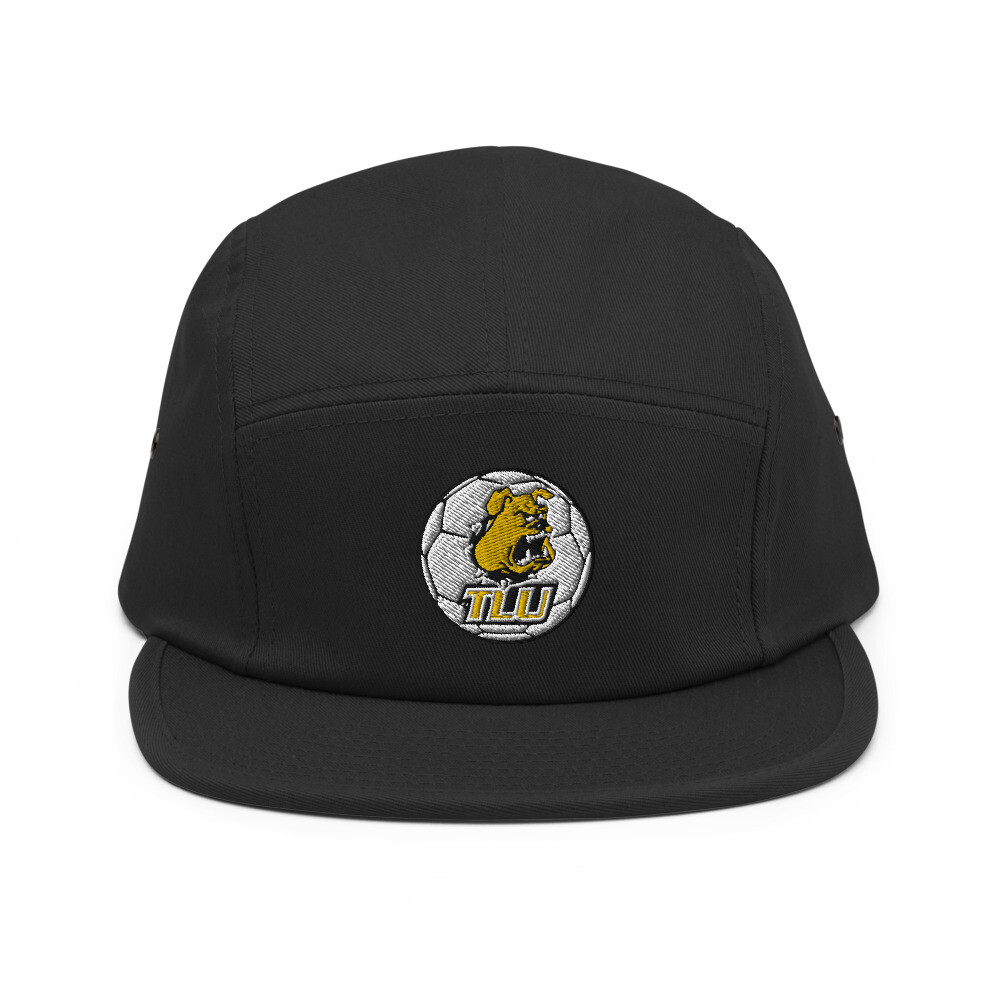 Five Panel Cap (Bulldog), Color: Black
