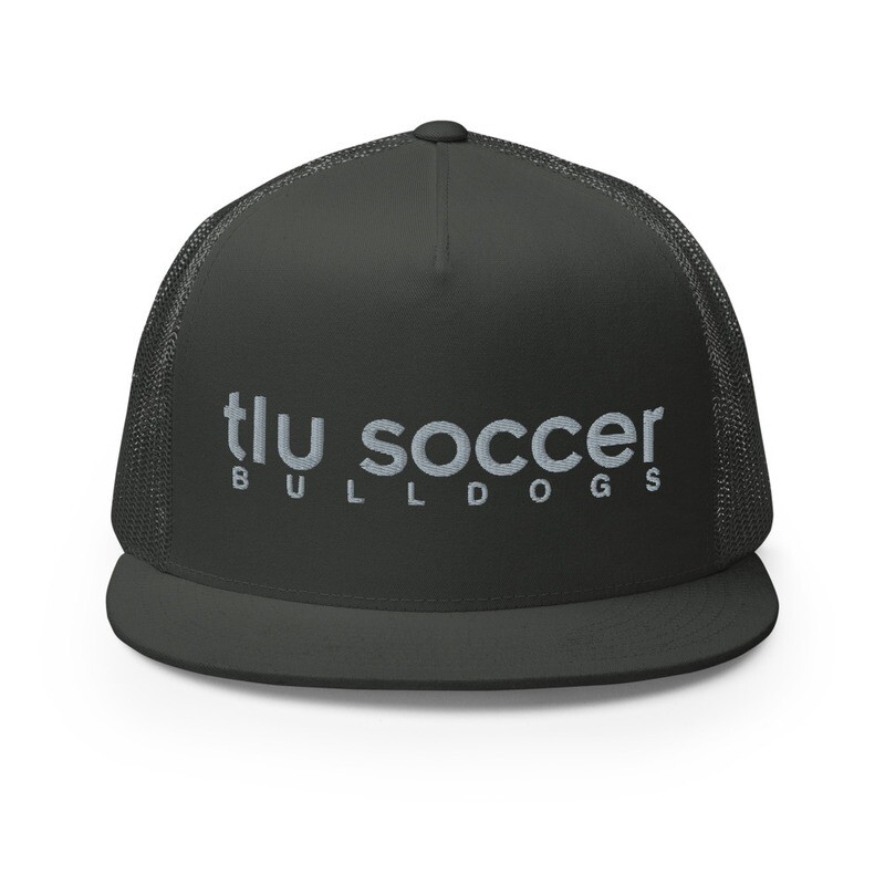 Trucker Cap (Charcoal with Grey Stitching)