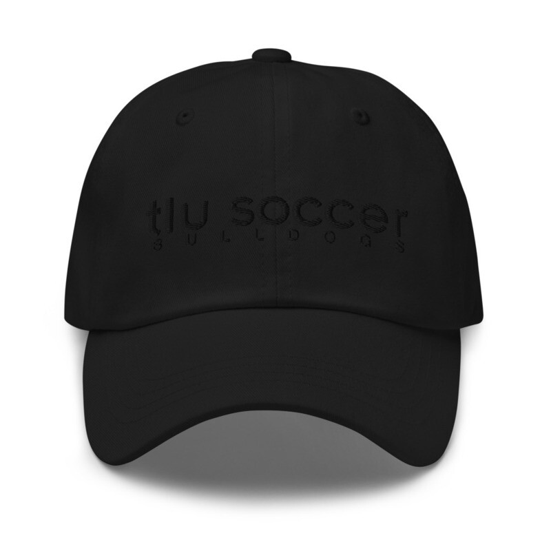 Dad Hat (Black Stitching), Color: Black