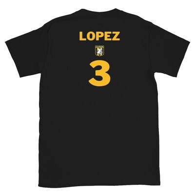 Number 3 Lopez Short-Sleeve Unisex T-Shirt