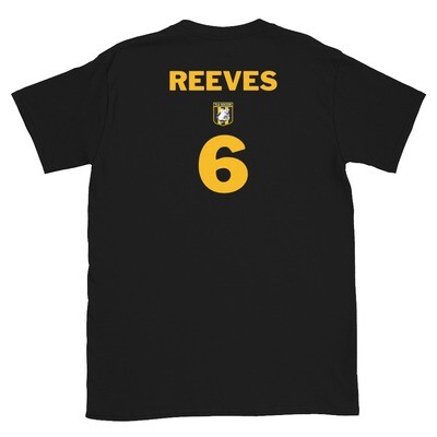 Number 6 Reeves Short-Sleeve Unisex T-Shirt