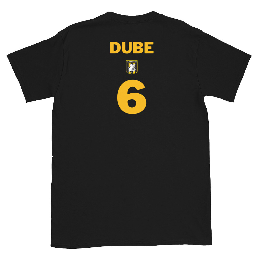 Number 6 Dube Short-Sleeve Unisex T-Shirt