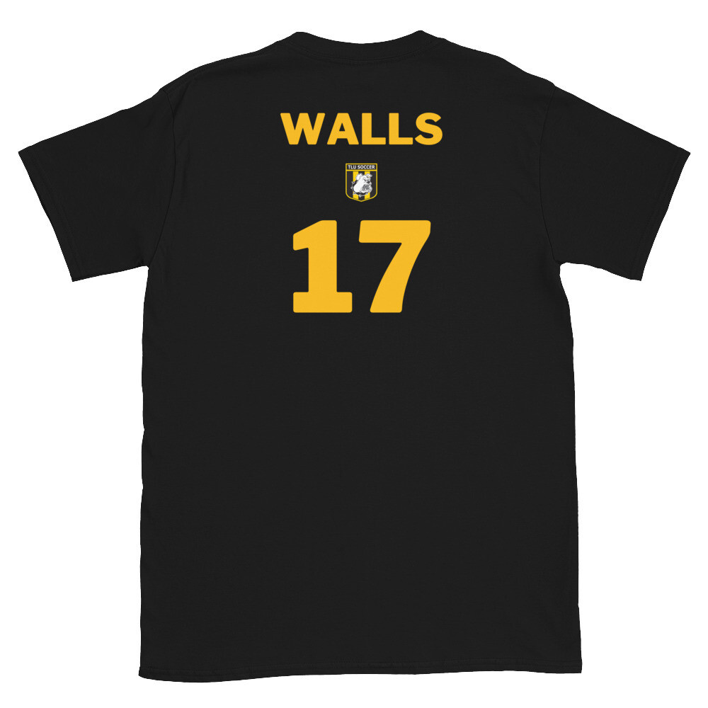 Number 17 Walls Short-Sleeve Unisex T-Shirt, Color: Black, Size: S