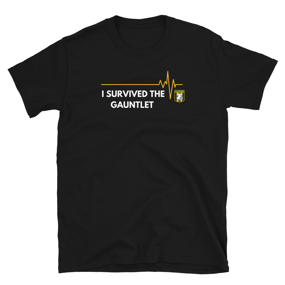 TLU MSOC Gauntlet Short-Sleeve Unisex T-Shirt, Color: Black, Size: S