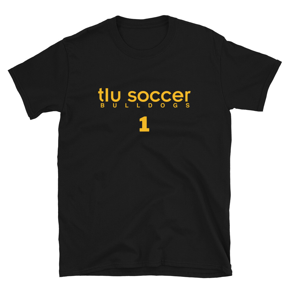 TLU MSOC Number 1 Short-Sleeve Unisex T-Shirt, Color: Black, Size: S
