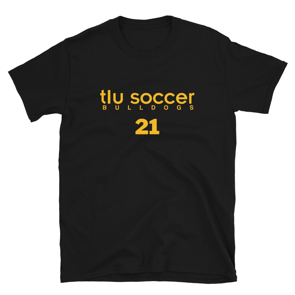 TLU MSOC Number 21 Short-Sleeve Unisex T-Shirt, Color: Black, Size: S