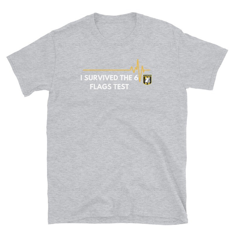 TLU MSOC Six Flags Short-Sleeve Unisex T-Shirt