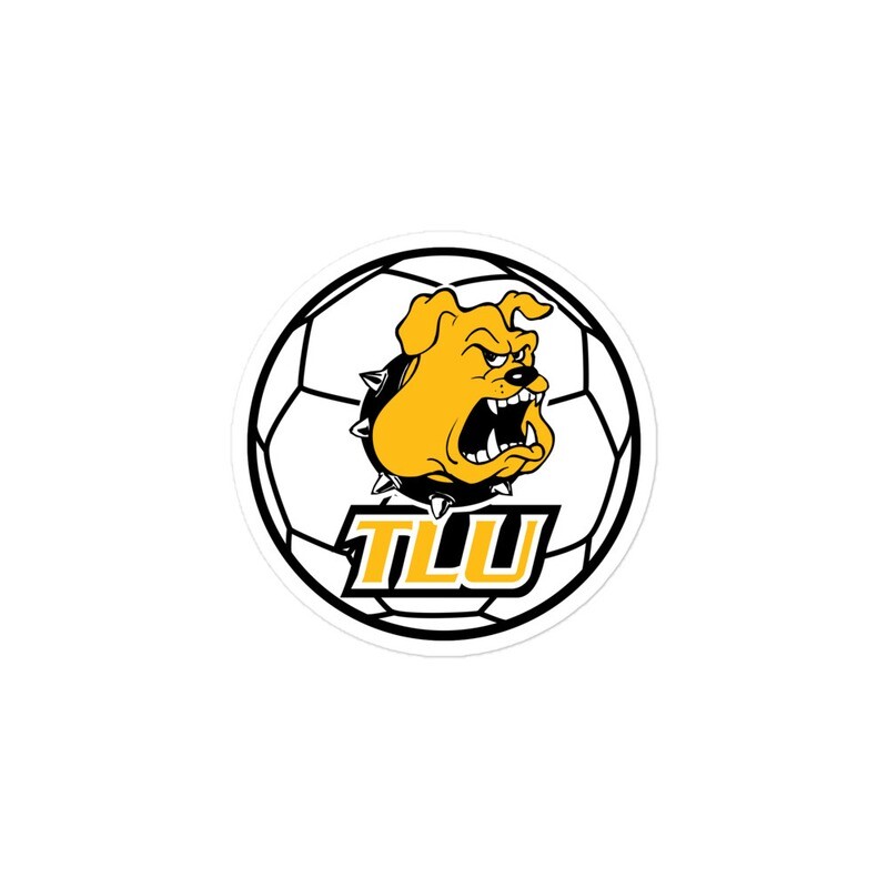 Bulldog Soccer Ball | Kiss-Cut Stickers
