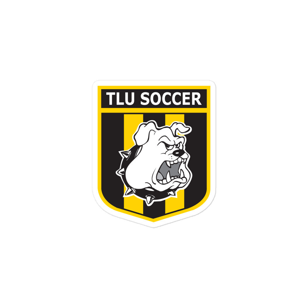 TLU Soccer Crest | Kiss-Cut Stickers